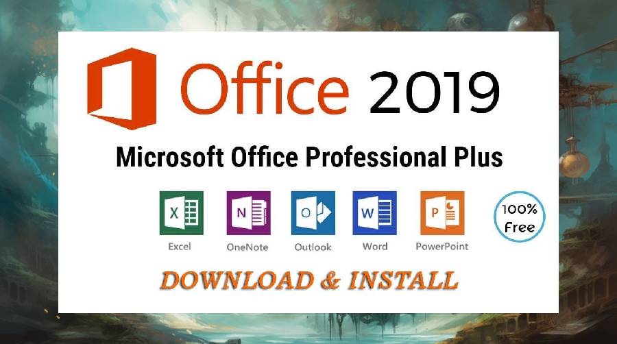 Office 2019 pacote